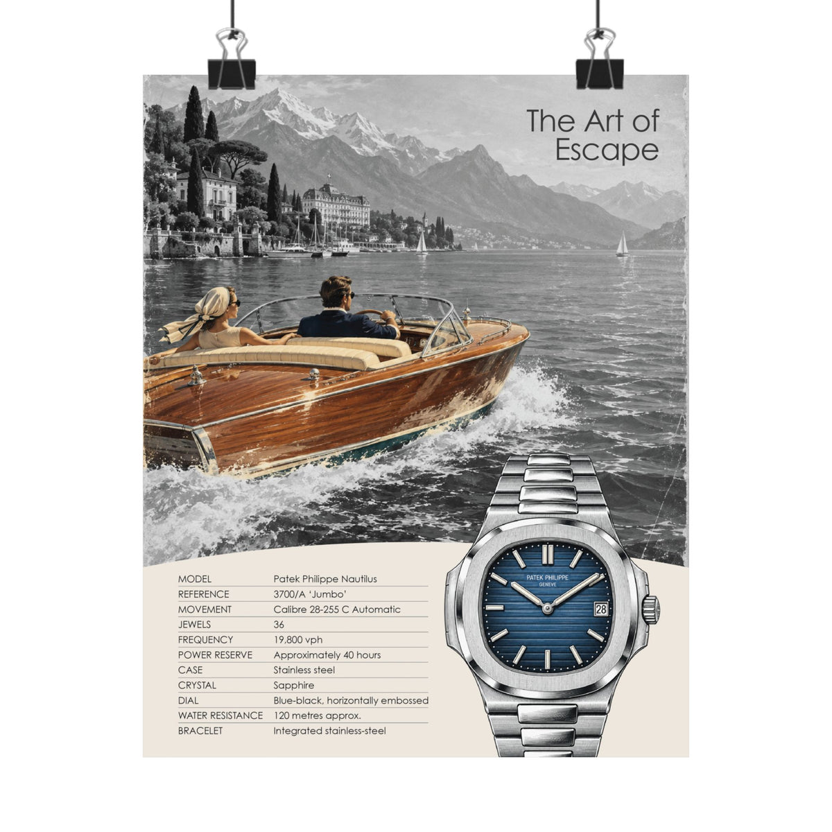 The Art of Escape - Patek Philippe Nautilus 3700