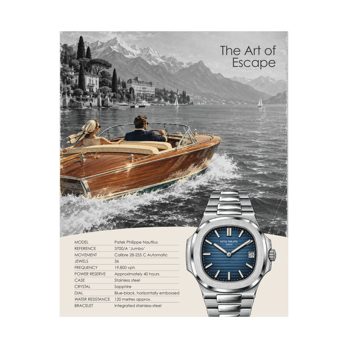 The Art of Escape - Patek Philippe Nautilus 3700
