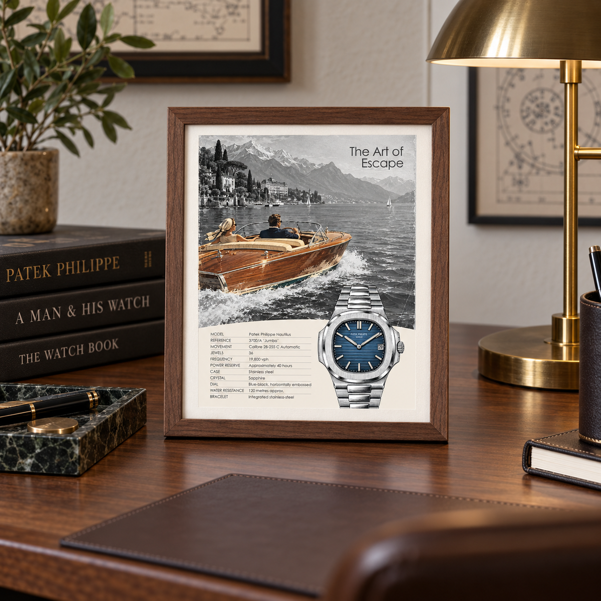 The Art of Escape - Patek Philippe Nautilus 3700 Poster